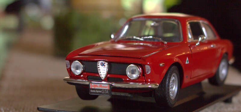 Illustration for article titled 1:18Â Alfa Romeo Sprint GTA Tuesday